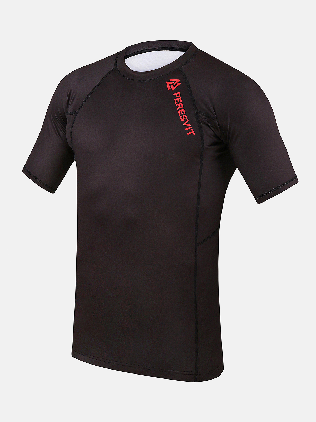 Core Rashguard Short Sleeve Black Red, Photo № 3